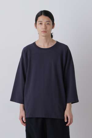 イレーヴ/YLEVEのＹ /  [UNISEX] ORGANIC COTTON BLEND LIGHT WEIGHT FLEECE FOOTBALL T(110100/110102)