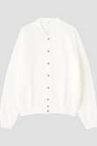 Ｙ /  [UNISEX] ORGANIC COTTON HEAVY WEIGHT FLEECE SNAP CARDIGAN