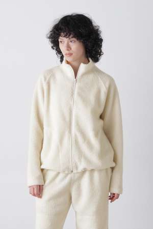 イレーヴ/YLEVEのＹ /  [UNISEX] RECYCLED WOOLEN PILE BLOUSON(110800/110802)