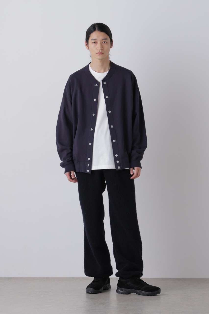 YLEVE Ｙ / [UNISEX] RECYCLED WOOLEN PILE PANTS (ネイビー, L) イレーヴ ELLE SHOP