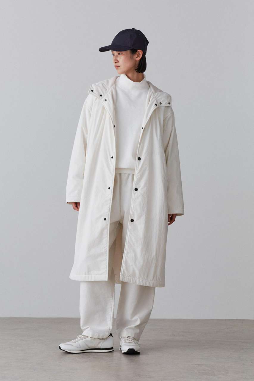 イレーヴ/YLEVEのＹ / RECYCLE NYLON TAFFETA / RECYCLE POLYESTER FLEECE CO(ホワイト/1654210361)