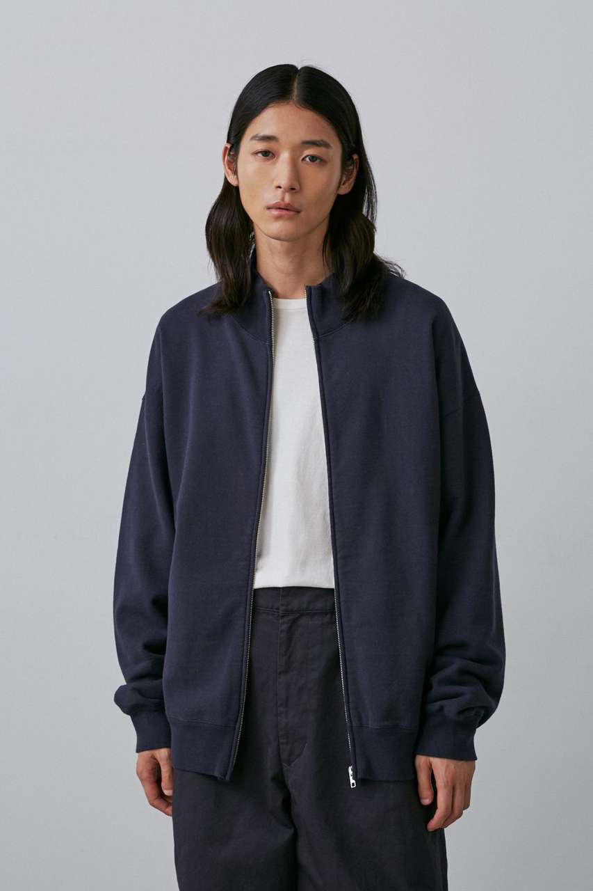 イレーヴ/YLEVEのＹ / ORGANIC COTTON BLEND HEAVY WEIGHT FLEECE BZ(ネイビー/1654225342)