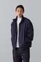 Ｙ / RECYCLE NYLON TAFFETA / RECYCLE POLYESTER FLEECE BZ イレーヴ/YLEVE ネイビー