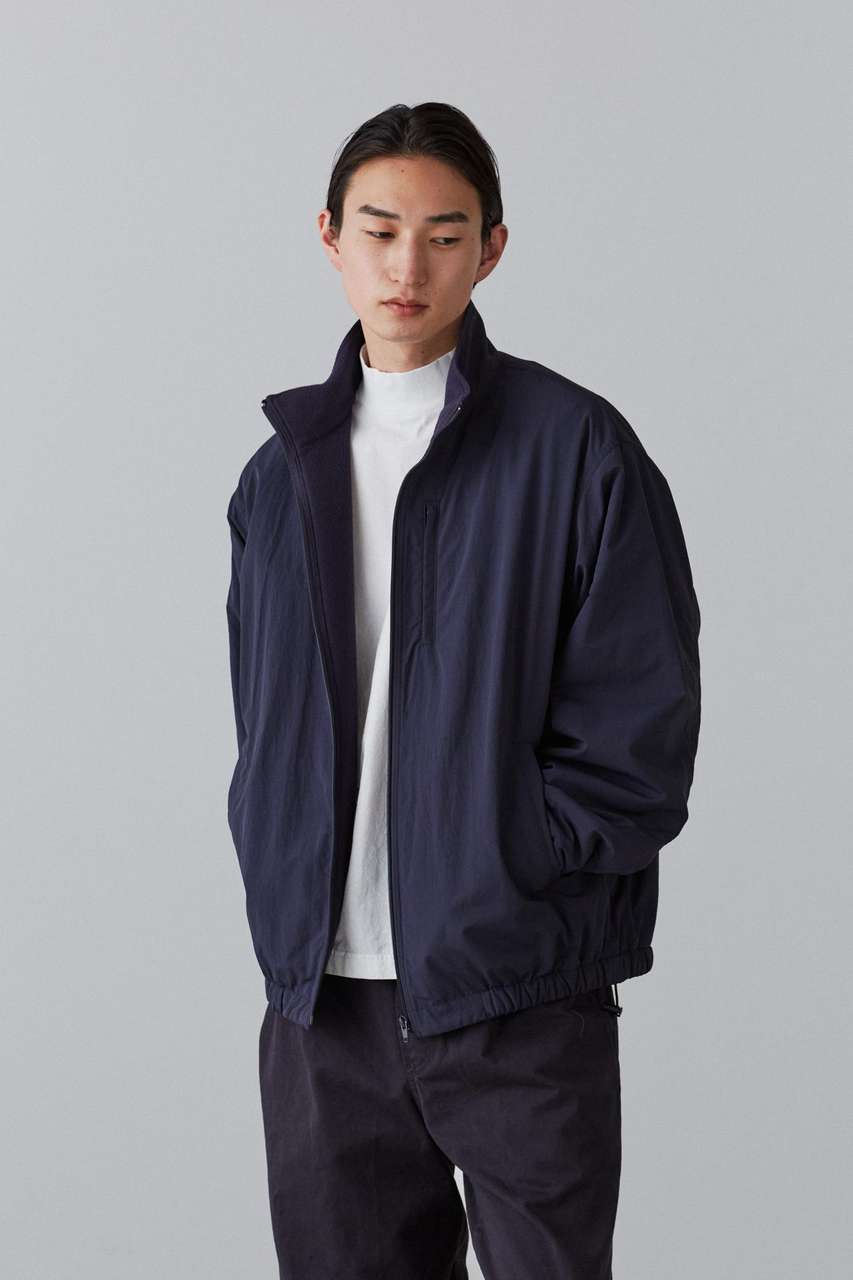 イレーヴ/YLEVEのＹ / RECYCLE NYLON TAFFETA / RECYCLE POLYESTER FLEECE BZ(ネイビー/1654225362)