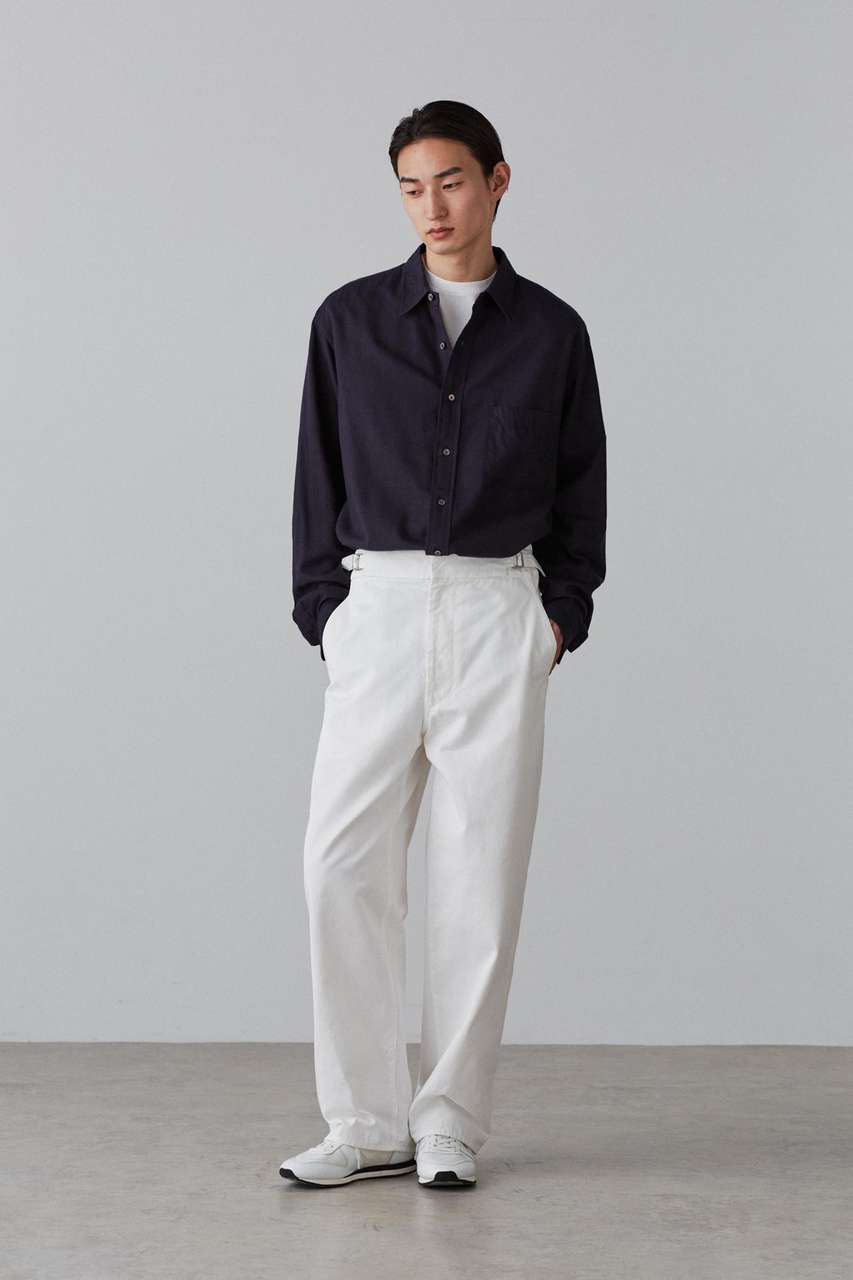 イレーヴ/YLEVEのＹ / ORGANIC COTTON CHINO ADJUSTER TR(ホワイト/1654240313)
