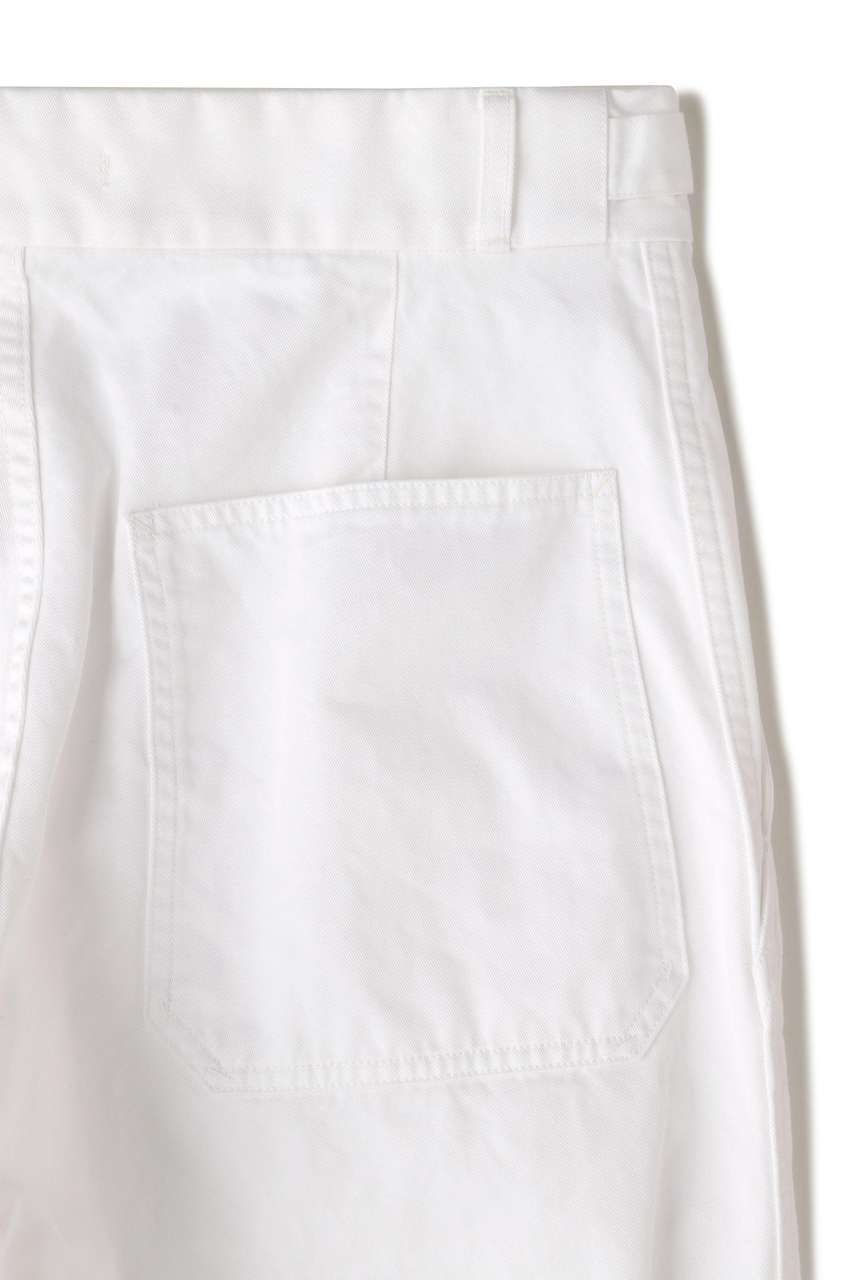 YLEVE(イレーヴ)｜Y / ORGANIC COTTON CHINO ADJUSTER TR/ホワイト の