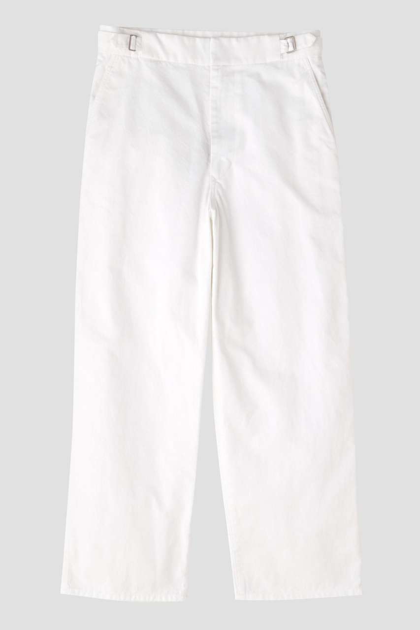 YLEVE(イレーヴ)｜Y / ORGANIC COTTON CHINO ADJUSTER TR/ホワイト の