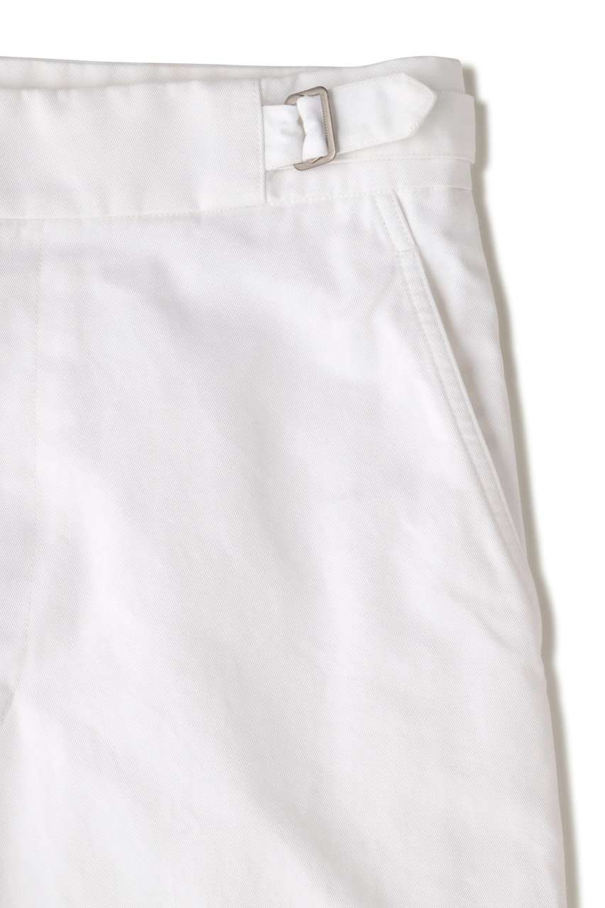 YLEVE(イレーヴ)｜Y / ORGANIC COTTON CHINO ADJUSTER TR/ホワイト の