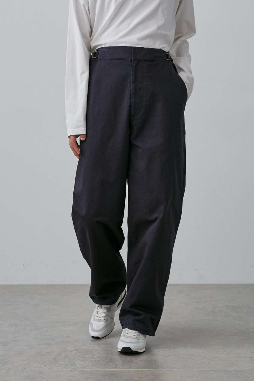 YLEVE(イレーヴ)｜Y / ORGANIC COTTON CHINO ADJUSTER TR/ネイビー の
