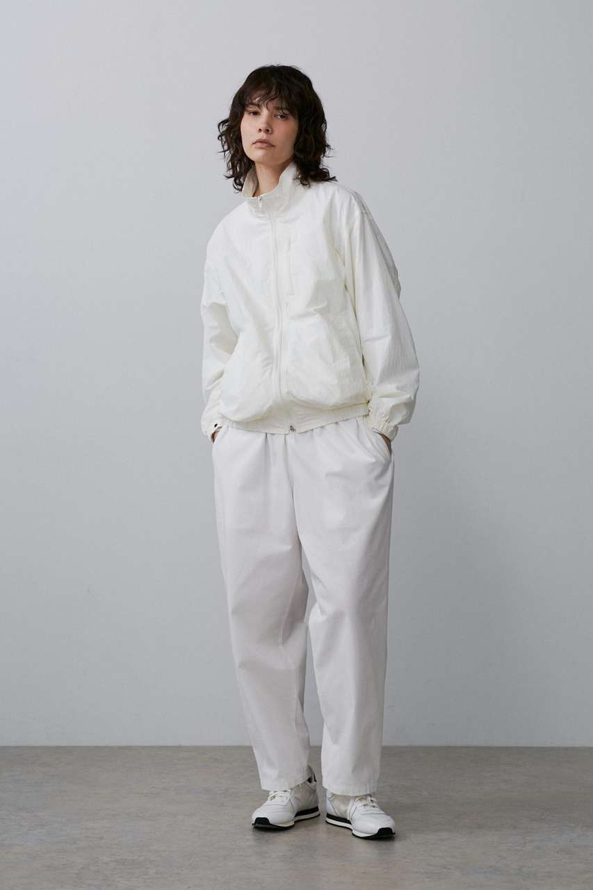 YLEVE(イレーヴ)｜Y / RECYCLE NYLON MIX TAFFETA BLOUSON/ホワイト