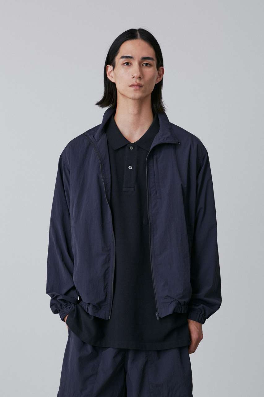 イレーヴ/YLEVEのＹ / RECYCLE NYLON MIX TAFFETA BLOUSON(ネイビー/1655125341)