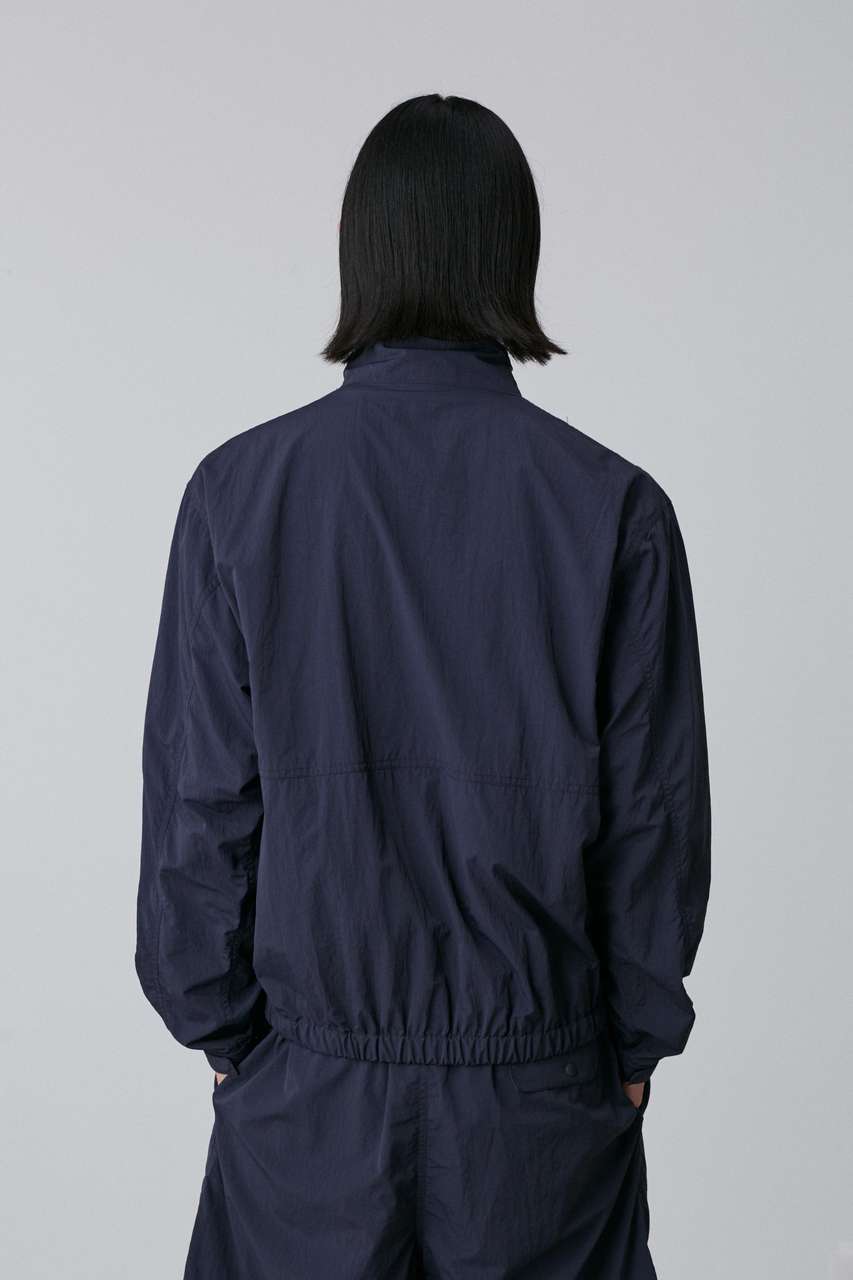 YLEVE(イレーヴ)｜Y / RECYCLE NYLON MIX TAFFETA BLOUSON/ネイビー
