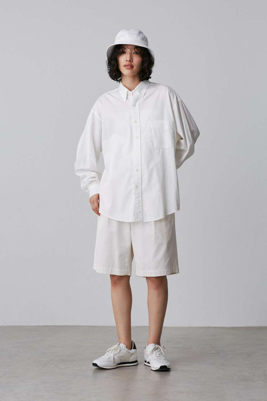 イレーヴ/YLEVEのＹ / ORGANIC COTTON TENCEL CHINO SHORTS(ホワイト/1655140384)