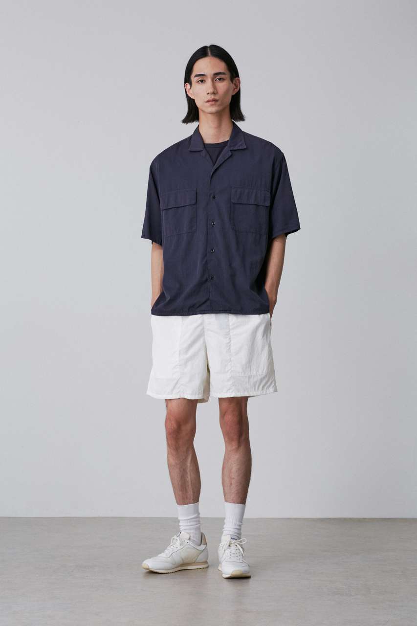 イレーヴ/YLEVEのＹ / RECYCLE NYLON MIX TAFFETA SHORTS(ホワイト/1655140387)