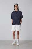 Ｙ / RECYCLE NYLON MIX TAFFETA SHORTS