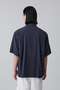 Ｙ / ORGANIC COTTON WASHER SATIN OPEN COLLAR SHIRT イレーヴ/YLEVE