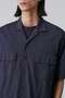 Ｙ / ORGANIC COTTON WASHER SATIN OPEN COLLAR SHIRT イレーヴ/YLEVE