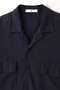 Ｙ / ORGANIC COTTON WASHER SATIN OPEN COLLAR SHIRT イレーヴ/YLEVE