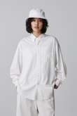 Ｙ / ORGANIC COTTON WASHER SATIN SHIRT