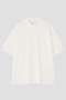 Ｙ / ORGANIC COTTON JERSEY MOCK NECK SHORT SLEEVE T-SHIRT イレーヴ/YLEVE ホワイト