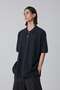 Ｙ / ORGANIC COTTON KANOKO POLO イレーヴ/YLEVE ネイビー