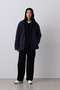 Ｙ / RECYCLE NYLON MIX TAFFETA / RECYCLE POLYESTER FLEECE COAT イレーヴ/YLEVE