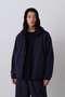 Ｙ / RECYCLE NYLON MIX TAFFETA / RECYCLE POLYESTER FLEECE REVERSIBLE BZ イレーヴ/YLEVE ネイビー