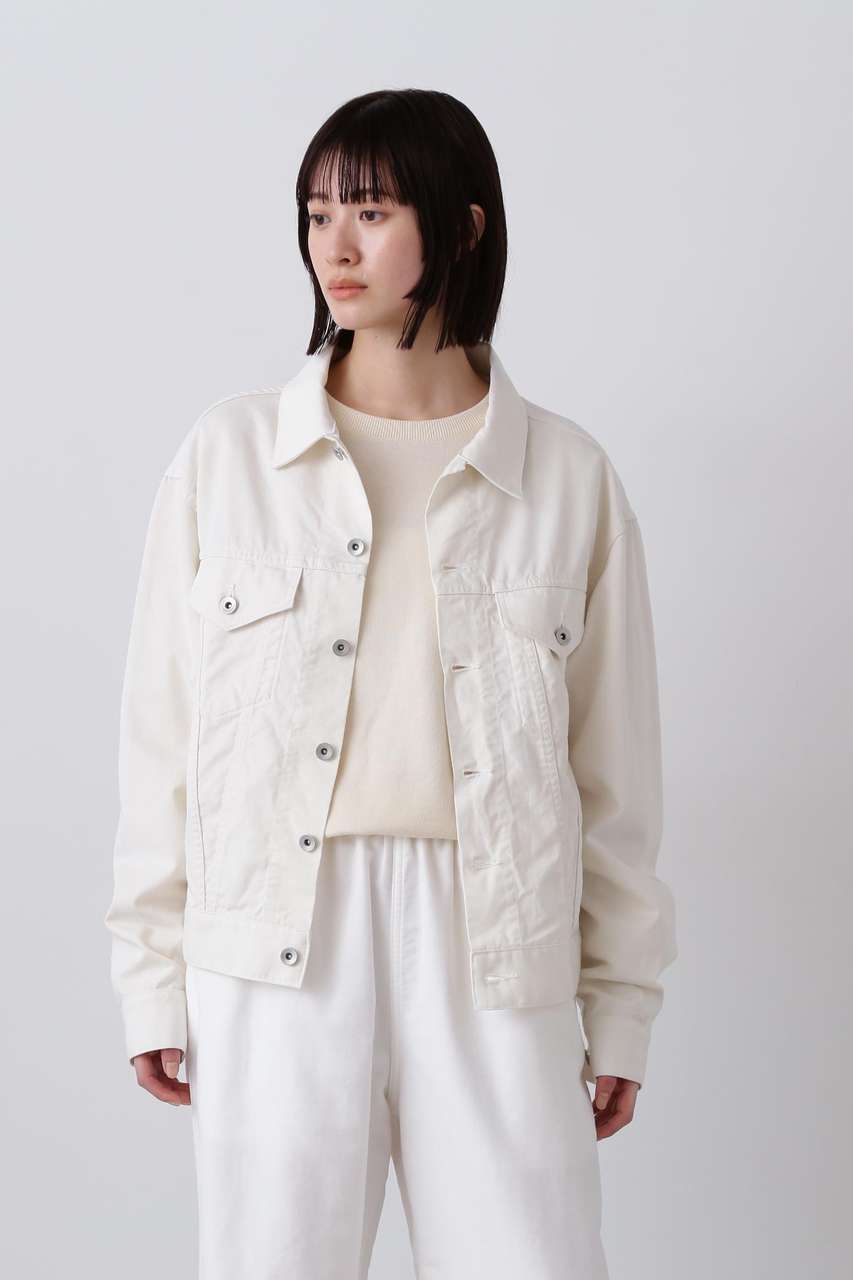 イレーヴ/YLEVEのＹ / ORGANIC COTTON TENCEL CHINO JACKET(ホワイト/1655225405)