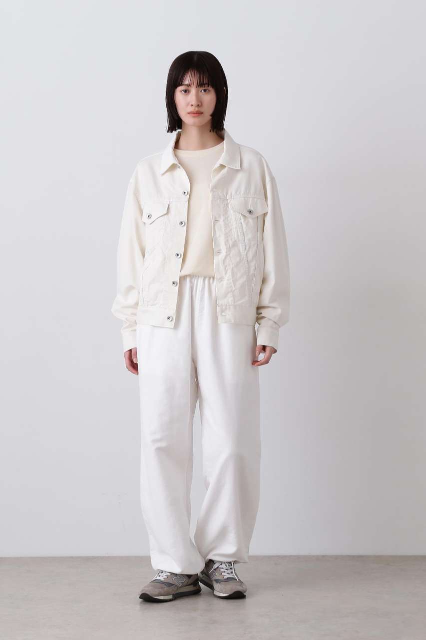 YLEVE(イレーヴ)｜Y / ORGANIC COTTON TENCEL CHINO JACKET/ホワイト