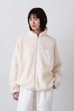 イレーヴ/YLEVEのＹ / RECYCLE POLYESTER BOA BLOUSON(110800/110802)