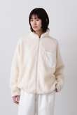Ｙ / RECYCLE POLYESTER BOA BLOUSON
