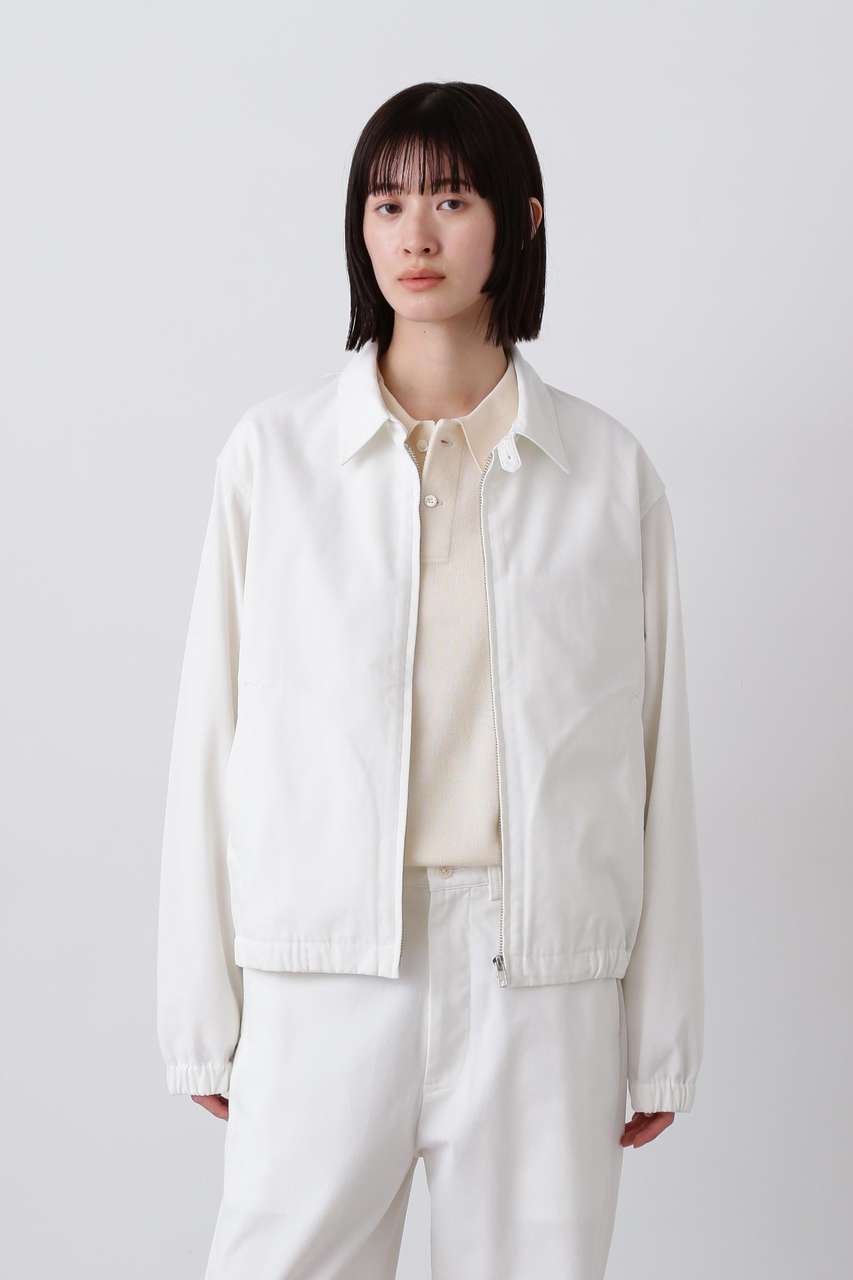 イレーヴ/YLEVEのＹ / ORGANIC COTTON / RECYCLE POLYESTER TWILL BLOUSON(ホワイト/1655225412)