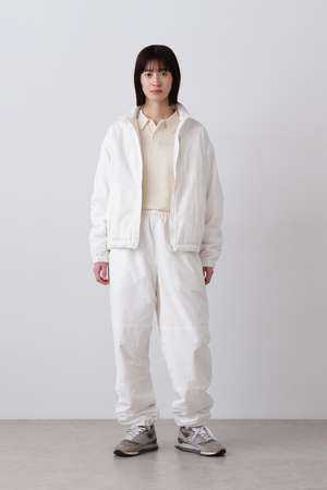 イレーヴ/YLEVEのＹ / RECYCLE NYLON MIX TAFFETA / RECYCLE POLYESTER FLEECE TROUSERS(110600/110601)