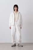 Ｙ / RECYCLE NYLON MIX TAFFETA / RECYCLE POLYESTER FLEECE TROUSERS