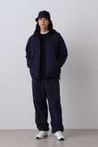 Ｙ / RECYCLE NYLON MIX TAFFETA / RECYCLE POLYESTER FLEECE TROUSERS
