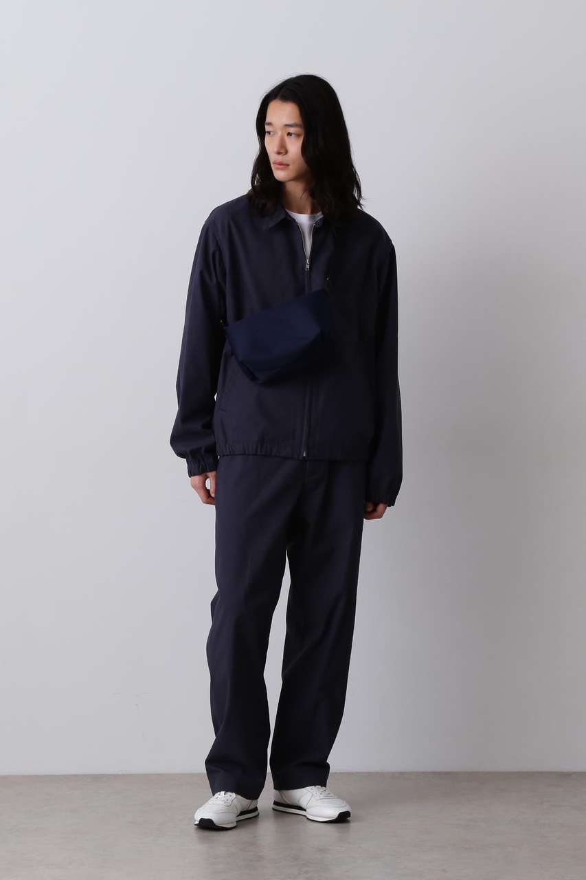 イレーヴ/YLEVEのＹ / ORGANIC COTTON / RECYCLE POLYESTER TWILL ADJUSTER  TROUSERS(ネイビー/1655240411)