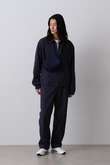 Ｙ / ORGANIC COTTON / RECYCLE POLYESTER TWILL ADJUSTER  TROUSERS