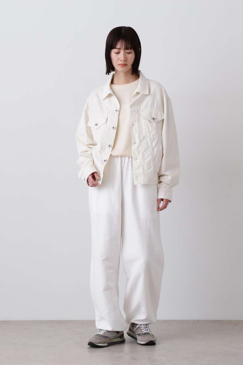 YLEVE(イレーヴ)｜Y / ORGANIC COTTON SOFT MOLESKIN EASY TROUSERS