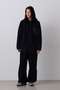 Ｙ / ORGANIC COTTON SOFT MOLESKIN EASY TROUSERS イレーヴ/YLEVE ネイビー