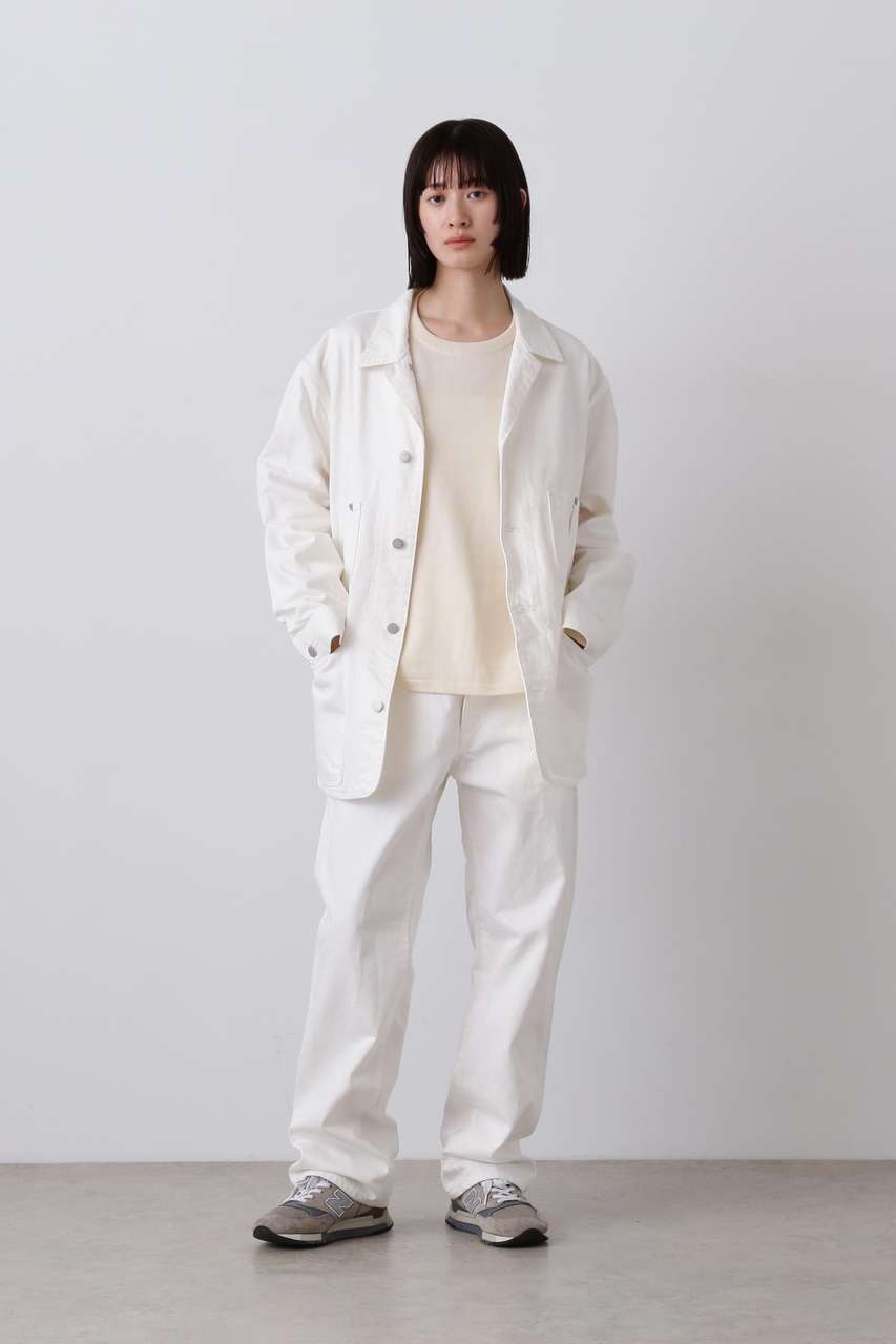 イレーヴ/YLEVEのＹ / 13oz ORGANIC COTTON DENIM PAINTER PANTS(ホワイト/1655240417)
