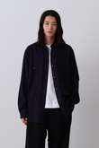 Ｙ /  BRUSHED ORGANIC COTTON TENCEL SNAP SHIRT