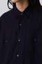 Ｙ /  BRUSHED ORGANIC COTTON TENCEL SNAP SHIRT イレーヴ/YLEVE