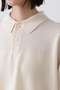 Ｙ / NONMULESING WOOL KN POLO イレーヴ/YLEVE