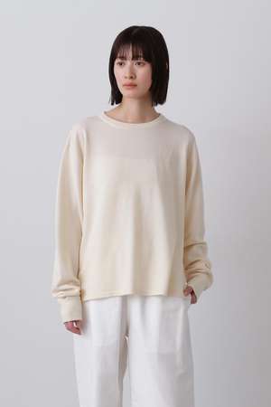 イレーヴ/YLEVEのＹ / NONMULESING WOOL KN PULL OVER(110300/110301)