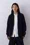 Ｙ / ORGANIC COTTON HEAVY WEIGHT FLEECE ZIP UP BLOUSON イレーヴ/YLEVE ネイビー