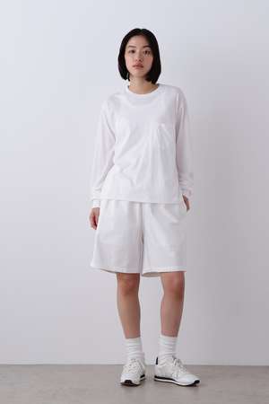 イレーヴ/YLEVEのＹ / ORGANIC COTTON LIGHT DENIM SHORTS(110600/110603)