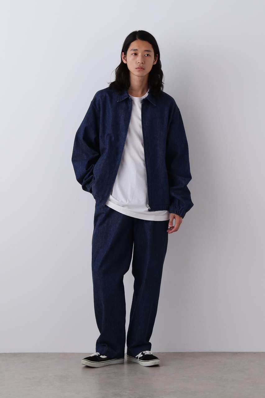 イレーヴ/YLEVEのＹ / 13oz ORGANIC COTTON DENIM ADJUSTER TROUSER(ネイビー/1656140435)
