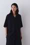 Ｙ / TENCEL POPLIN OPEN COLLAR SHIRT イレーヴ/YLEVE ネイビー