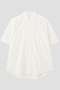 Ｙ / ORGANIC COTTON WASHER SATIN SHORT SLEEVE SHIRT イレーヴ/YLEVE