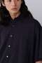 Ｙ / ORGANIC COTTON WASHER SATIN SHORT SLEEVE SHIRT イレーヴ/YLEVE